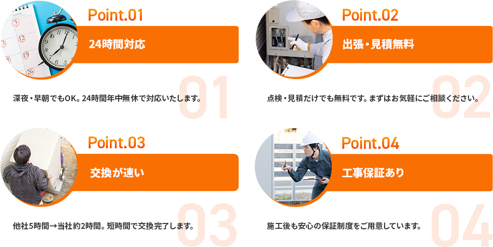 選ばれる3の理由